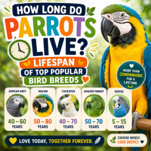 How Long Do Parrots Live? Lifespan of Top Popular Bird Breeds