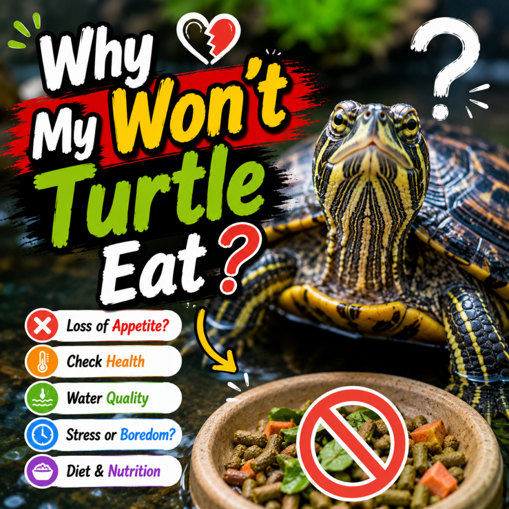 Why Won't My Turtle Eat? 6 Common Reasons and Solutions