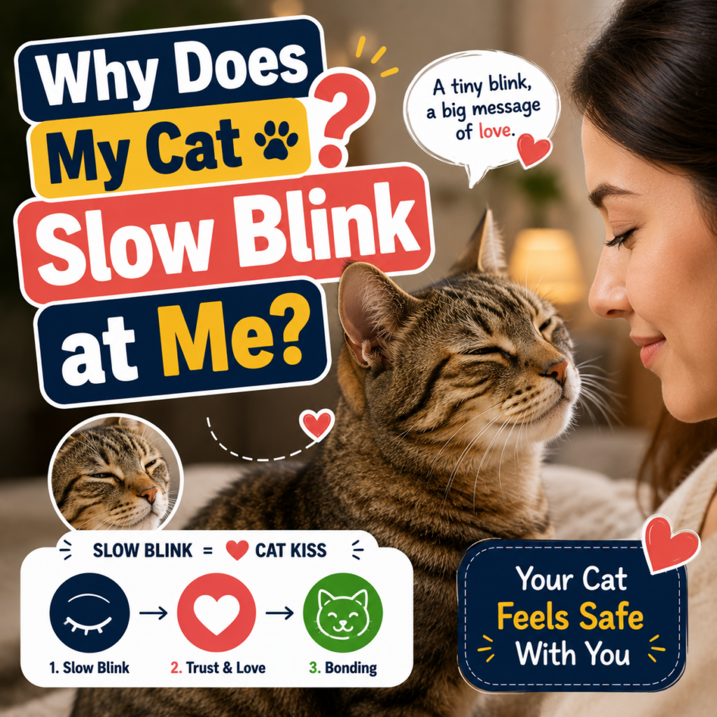 Why Does My Cat Slow Blink at Me? The Science of the "Cat Kiss"