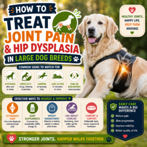How to Treat Joint Pain and Hip Dysplasia in Large Dog Breeds