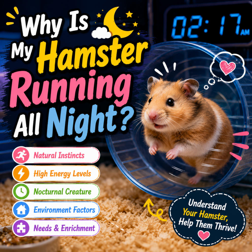 Why Is My Hamster Running All Night? 4 Surprising Reasons