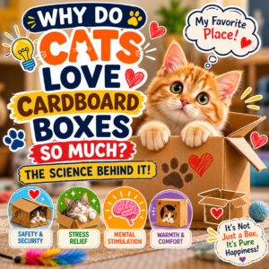 Why Do Cats Love Cardboard Boxes So Much? (The Science Behind It)