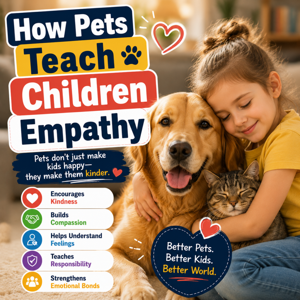 How Pets Teach Children Empathy: The Science Behind the Bond