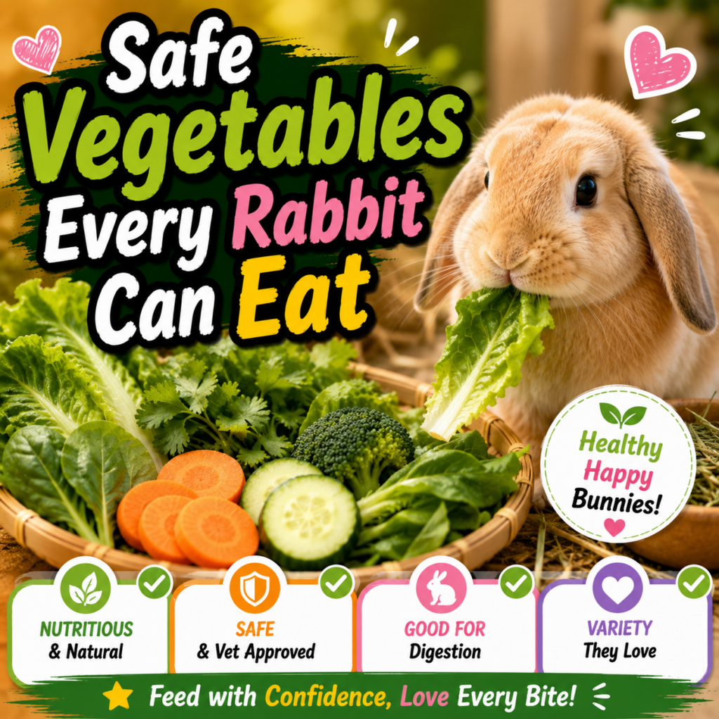 Safe Vegetables Every Rabbit Can Eat: The Ultimate Green Guide