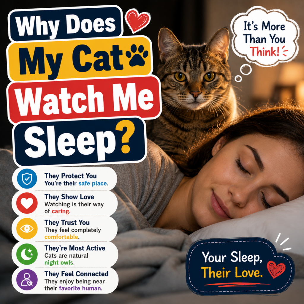 Why Does My Cat Watch Me Sleep? 5 Fascinating Reasons Behind the Behavior