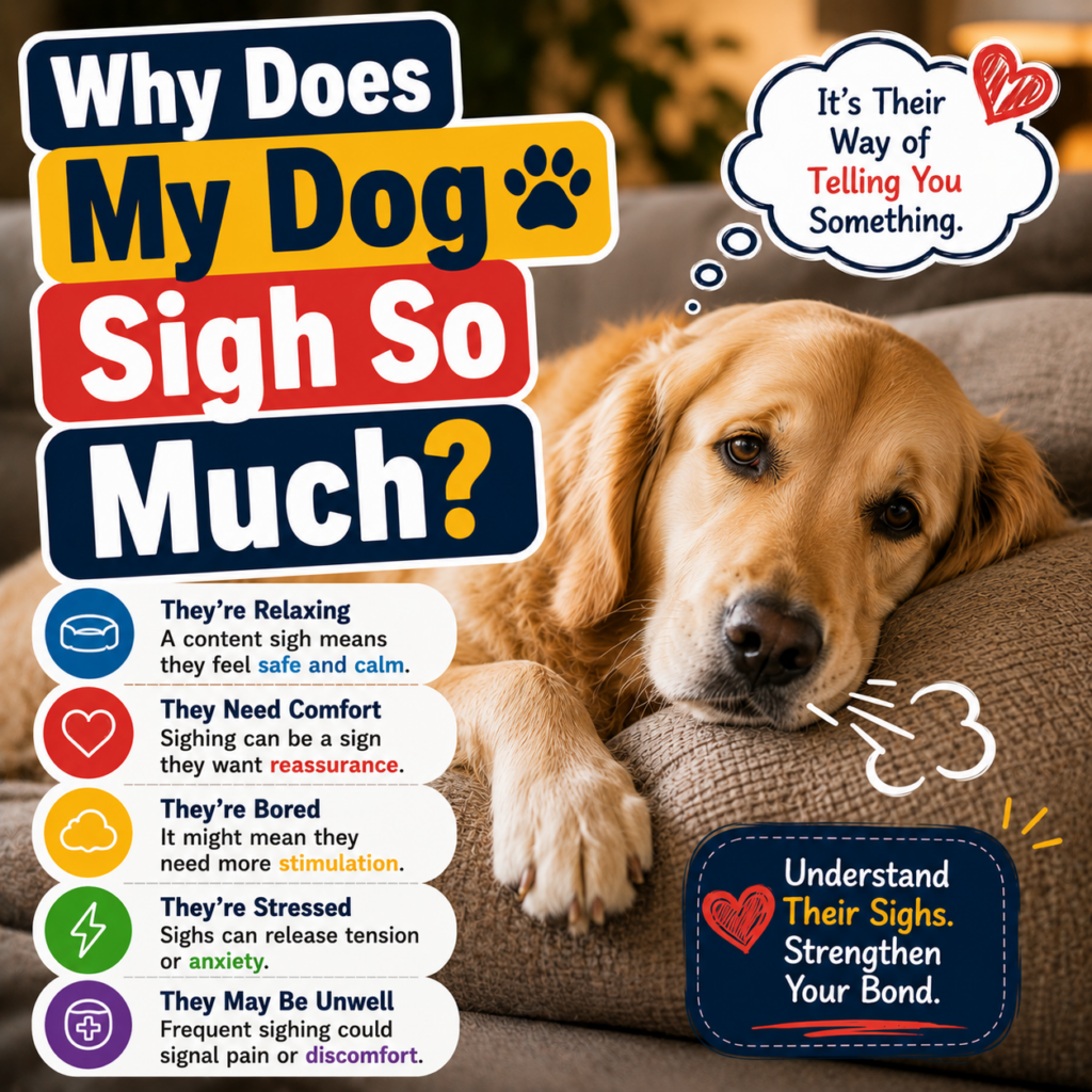 Why Does My Dog Sigh So Much? 4 Reasons Behind Your Pup’s Heavy Breathing