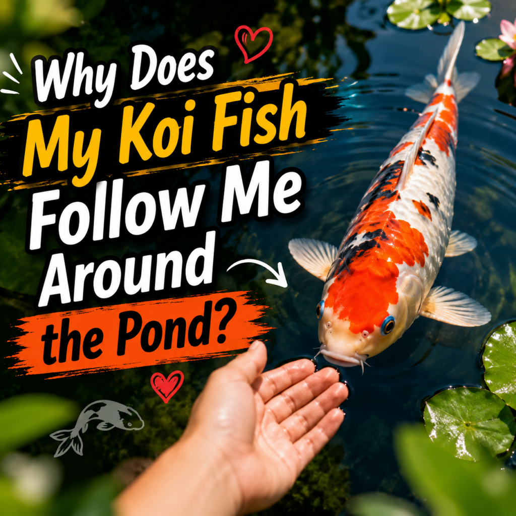 Why Does My Koi Fish Follow Me Around the Pond? 5 Fascinating Reasons