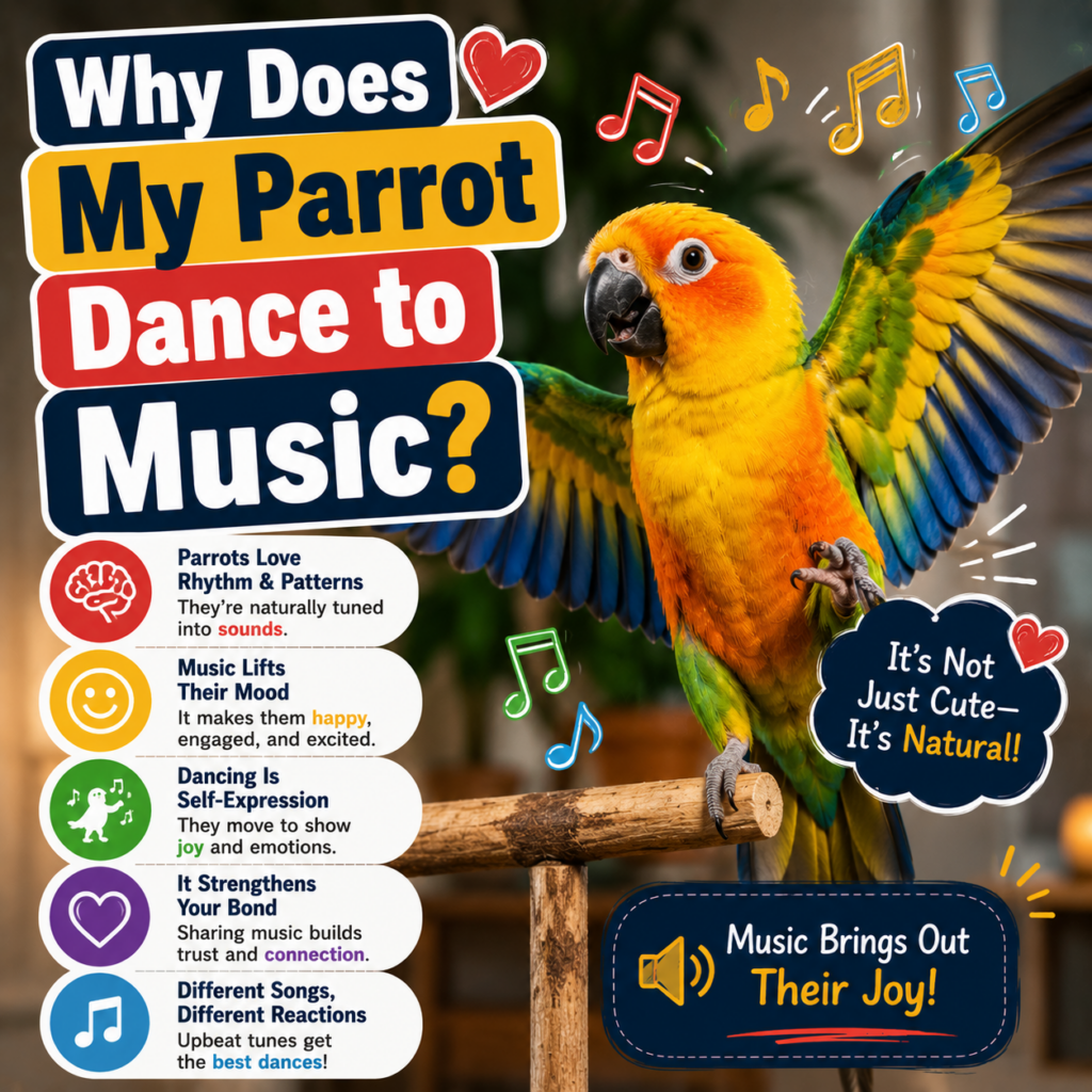 Why Does My Parrot Dance to Music? The Science of Avian Rhythm