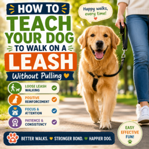How to Teach Your Dog to Walk on a Leash Without Pulling