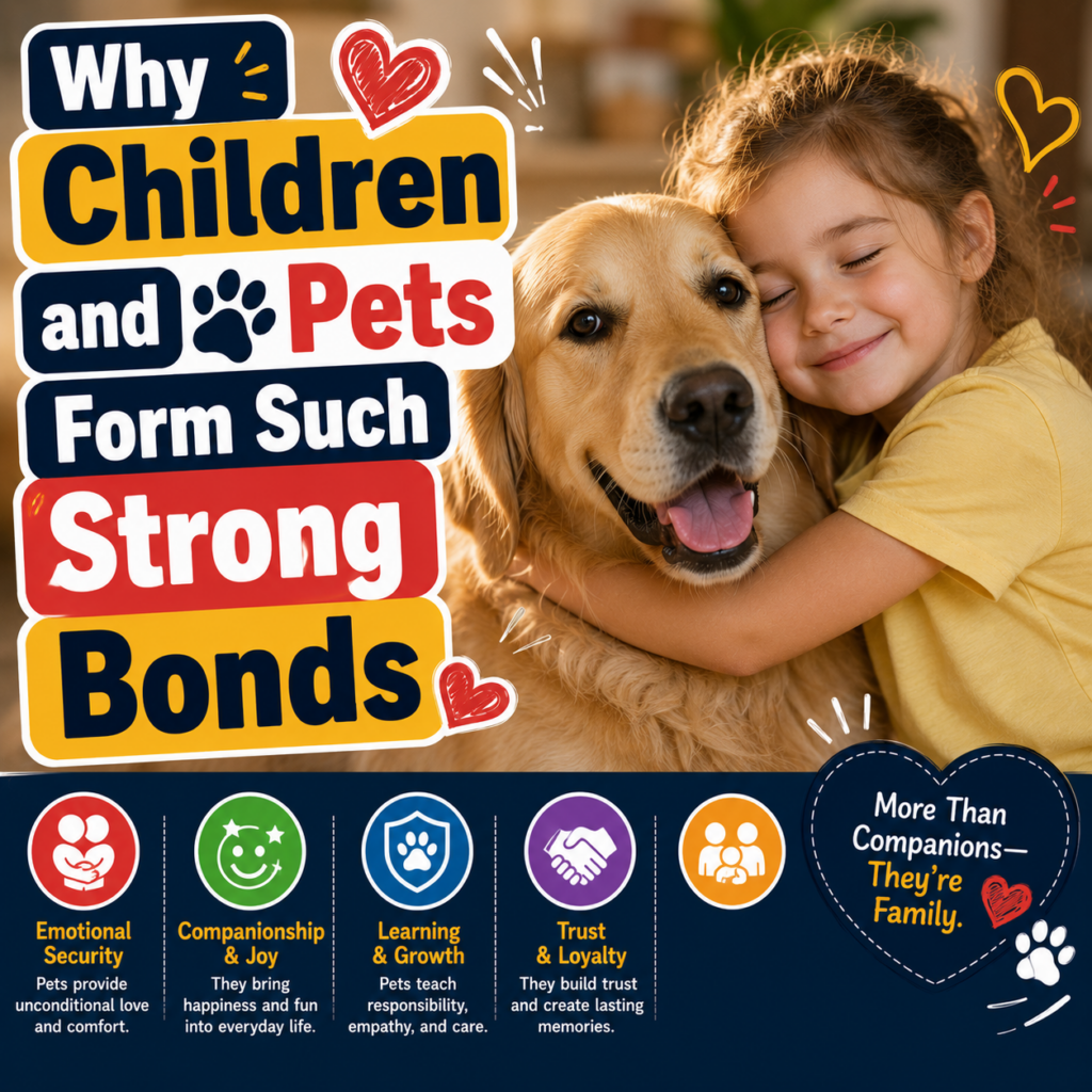 Why Children and Pets Form Such Strong Bonds: The Science Behind the Magic