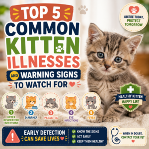 Top 5 Common Kitten Illnesses and Warning Signs to Watch For