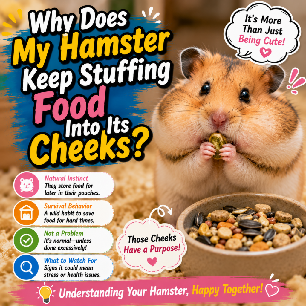 Why Does My Hamster Keep Stuffing Food Into Its Cheeks? 4 Amazing Reasons