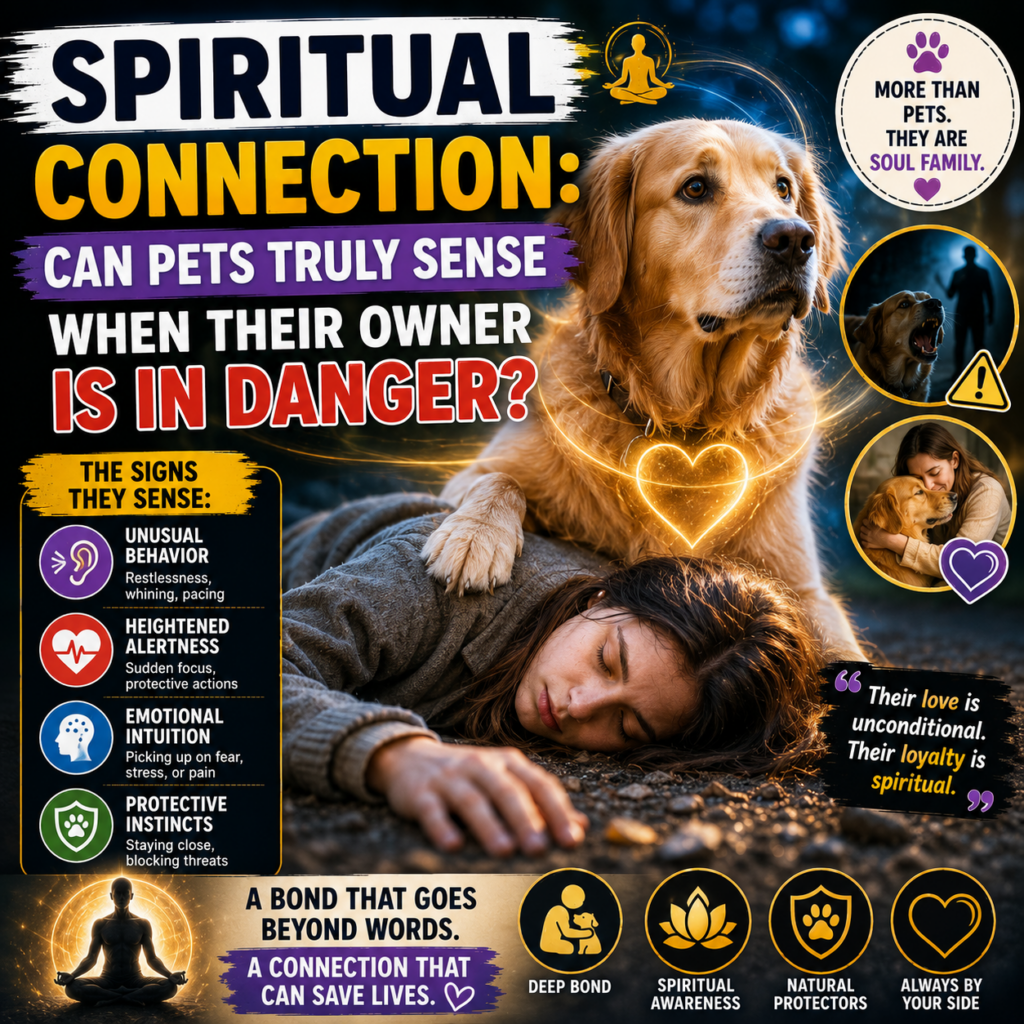 Spiritual Connection: Can Pets Truly Sense When Their Owner Is in Danger?