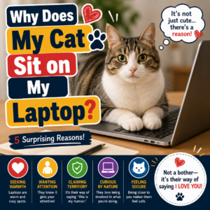 Why Does My Cat Sit on My Laptop? 4 Reasons Behind the Behavior