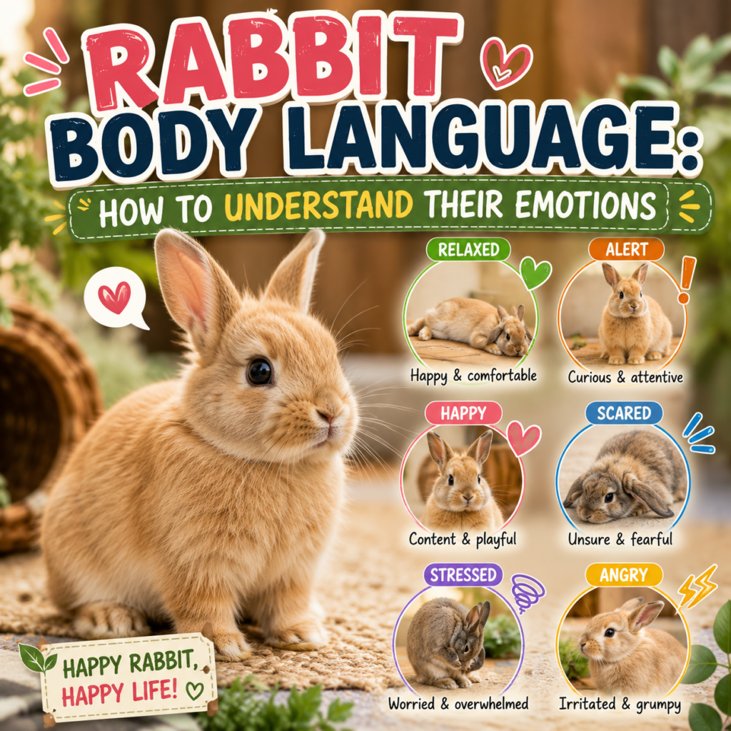 Rabbit Body Language: A Guide to Understanding Your Bunny’s Emotions