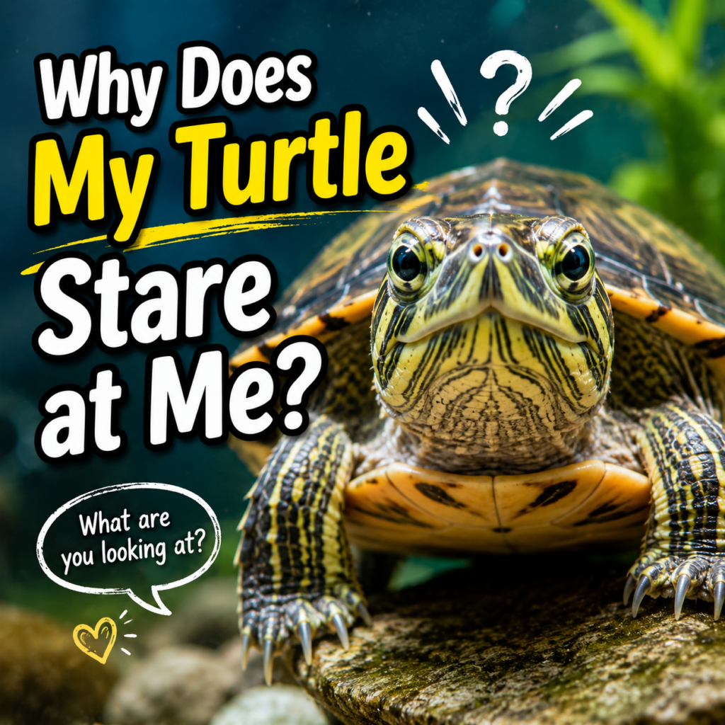 Why Does My Turtle Stare at Me? 5 Reasons Behind the Gaze