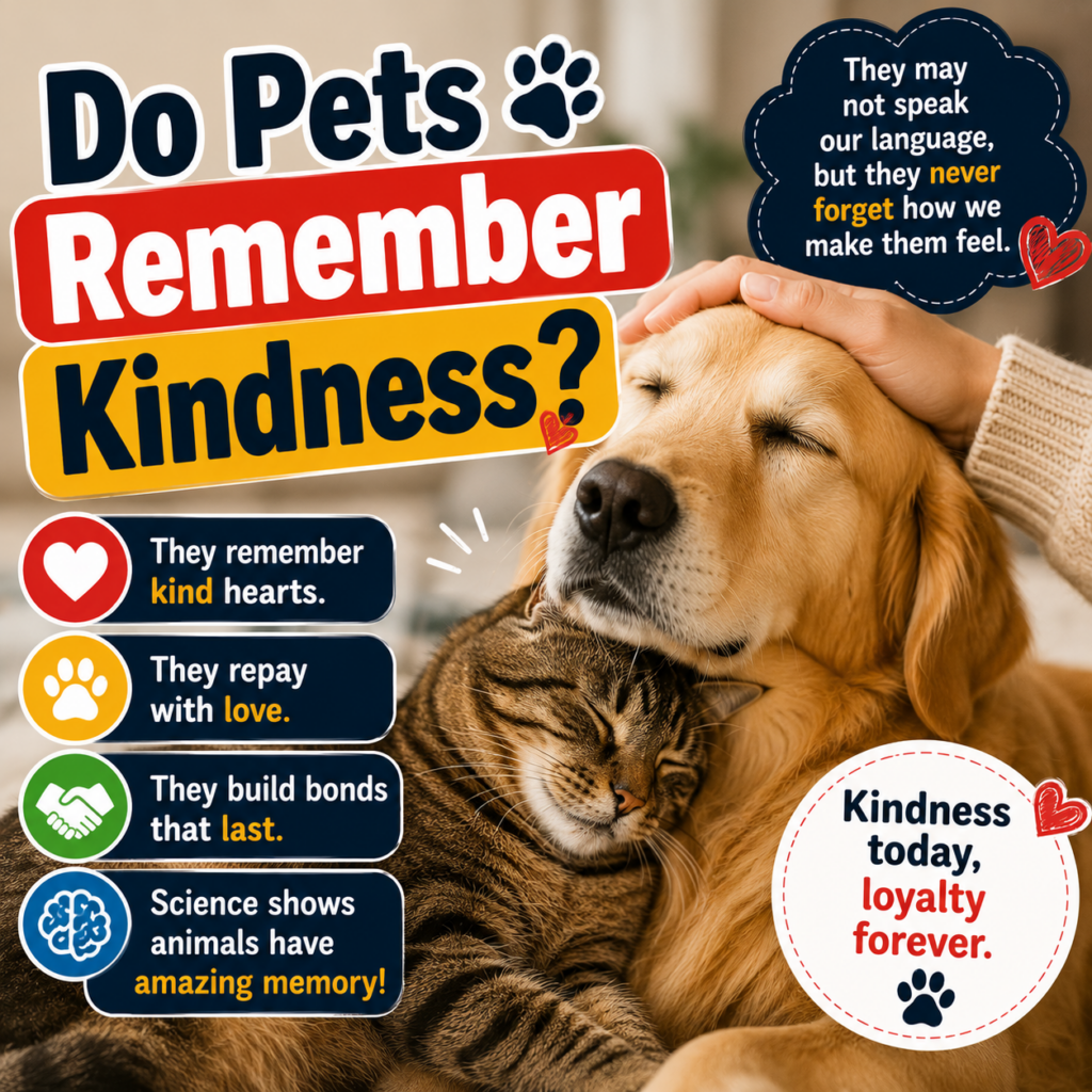 Do Pets Remember Kindness?