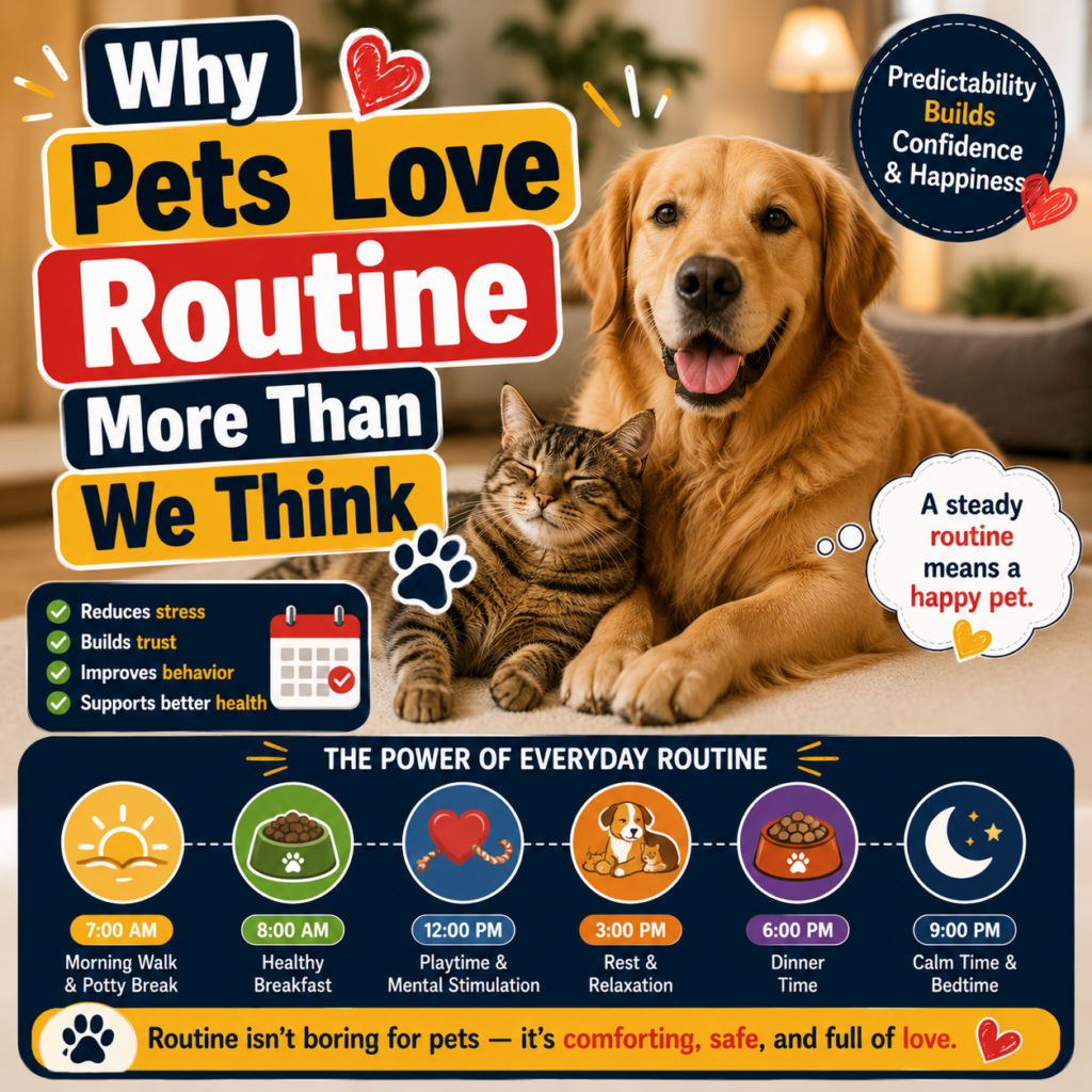 Why Pets Love Routine More Than We Think: The Science of Animal Predictability