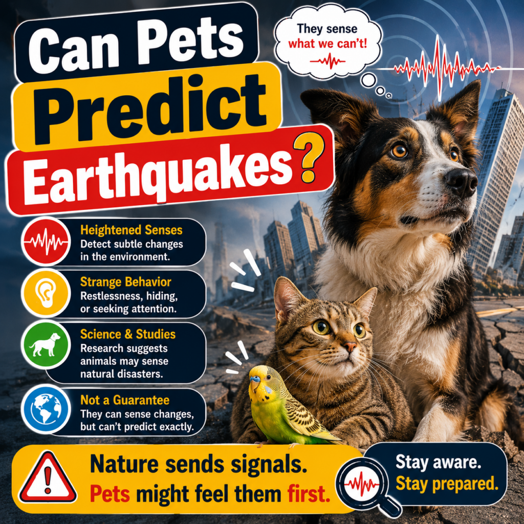 Can Pets Predict Earthquakes? The Science Behind the Myth