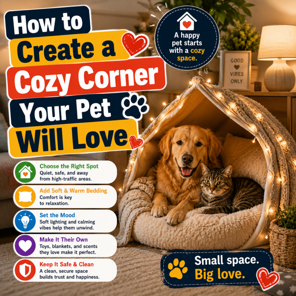How to Create a Cozy Corner Your Pet Will Love: A Step-by-Step Design Guide