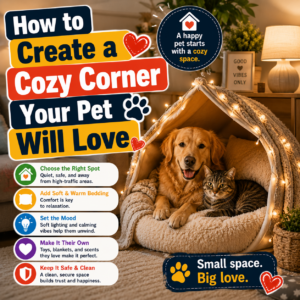 How to Create a Cozy Corner Your Pet Will Love: A Step-by-Step Design Guide