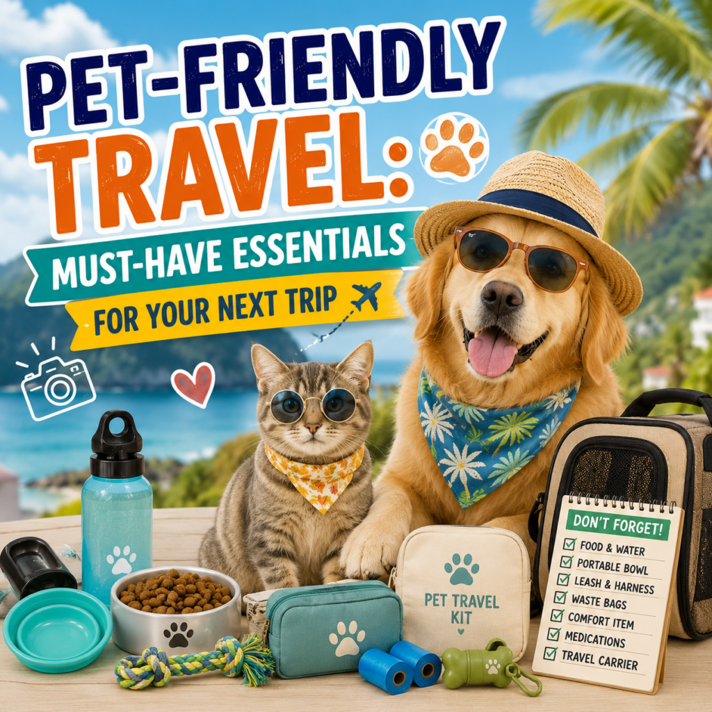 Pet-Friendly Travel: Must-Have Essentials for Your Next Trip