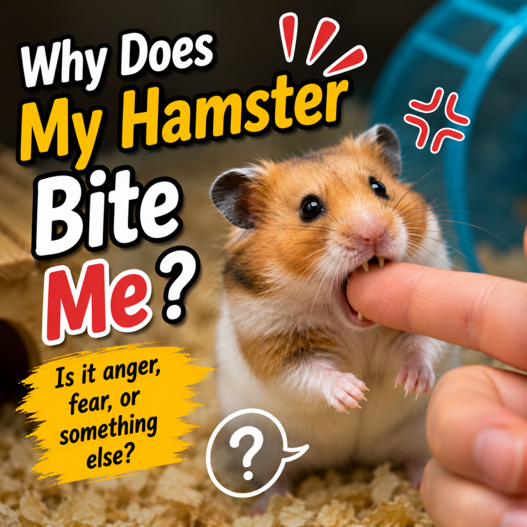 Why Does My Hamster Bite Me? 5 Real Reasons (and How to Stop It)