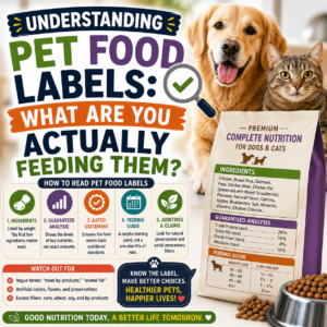 Understanding Pet Food Labels: What Are You Actually Feeding Them?