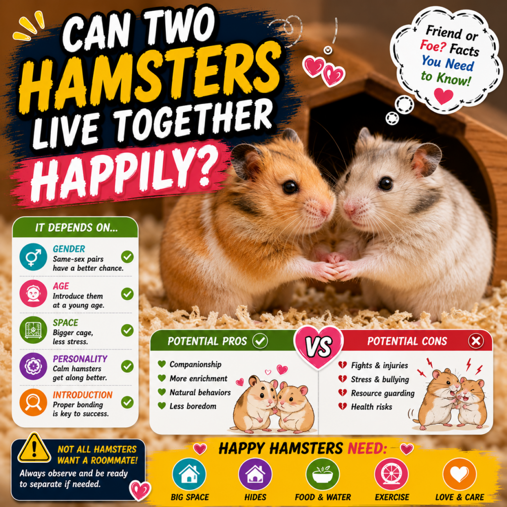 Can Two Hamsters Live Together Happily? The Truth About Rodent Roommates