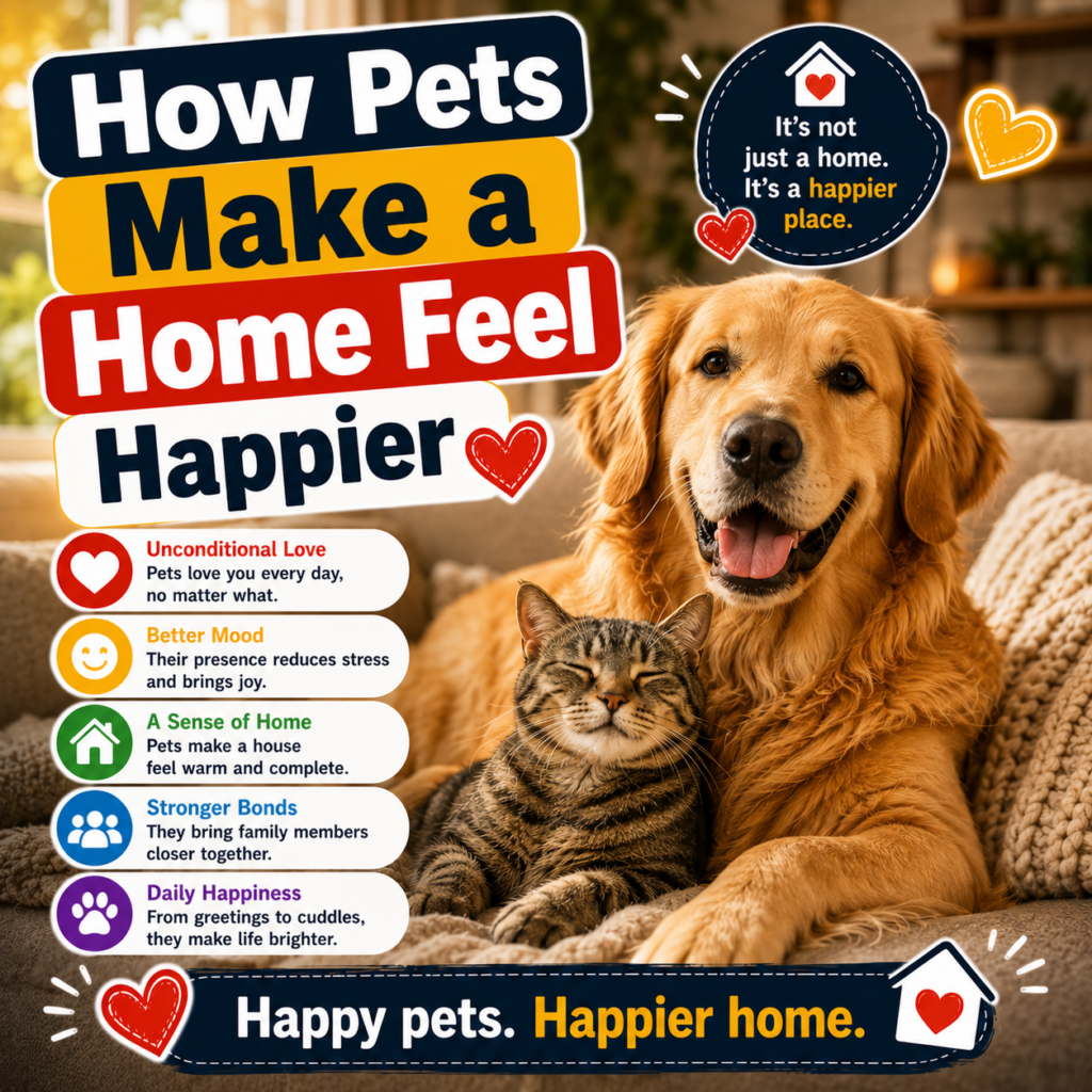 How Pets Make a Home Feel Happier: The Science of Animal Joy