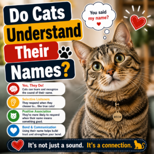 Do Cats Understand Their Names? The Science of Feline Recognition
