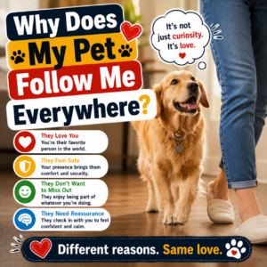 Why Does My Pet Follow Me Everywhere? The Science of Your Furbaby’s "Shadow" Behavior