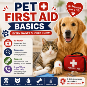 Pet First Aid Basics Every Owner Should Know