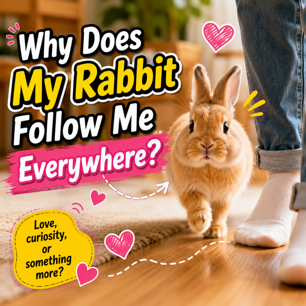 Why Does My Rabbit Follow Me Everywhere? 5 Heartwarming Reasons