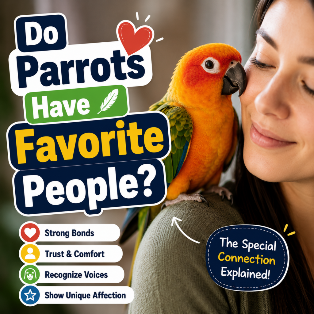 Do Parrots Have Favorite People? The Science of Avian Bonding