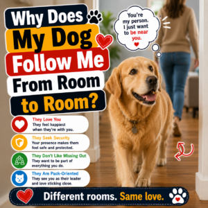 Why Does My Dog Follow Me From Room to Room? The Science of Your Canine Shadow