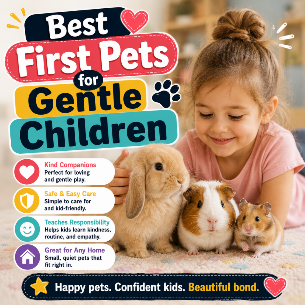 Best First Pets for Gentle Children: A Parent’s Guide to Safe & Rewarding Animal Bonds