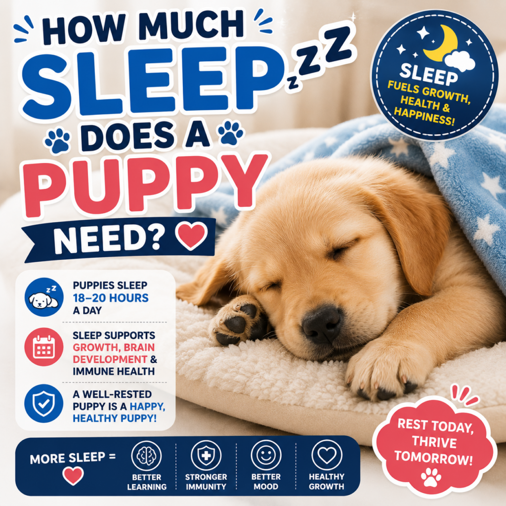 How Much Sleep Does a Puppy Need?