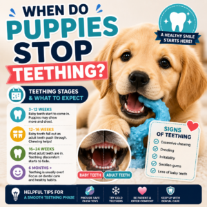 When Do Puppies Stop Teething?