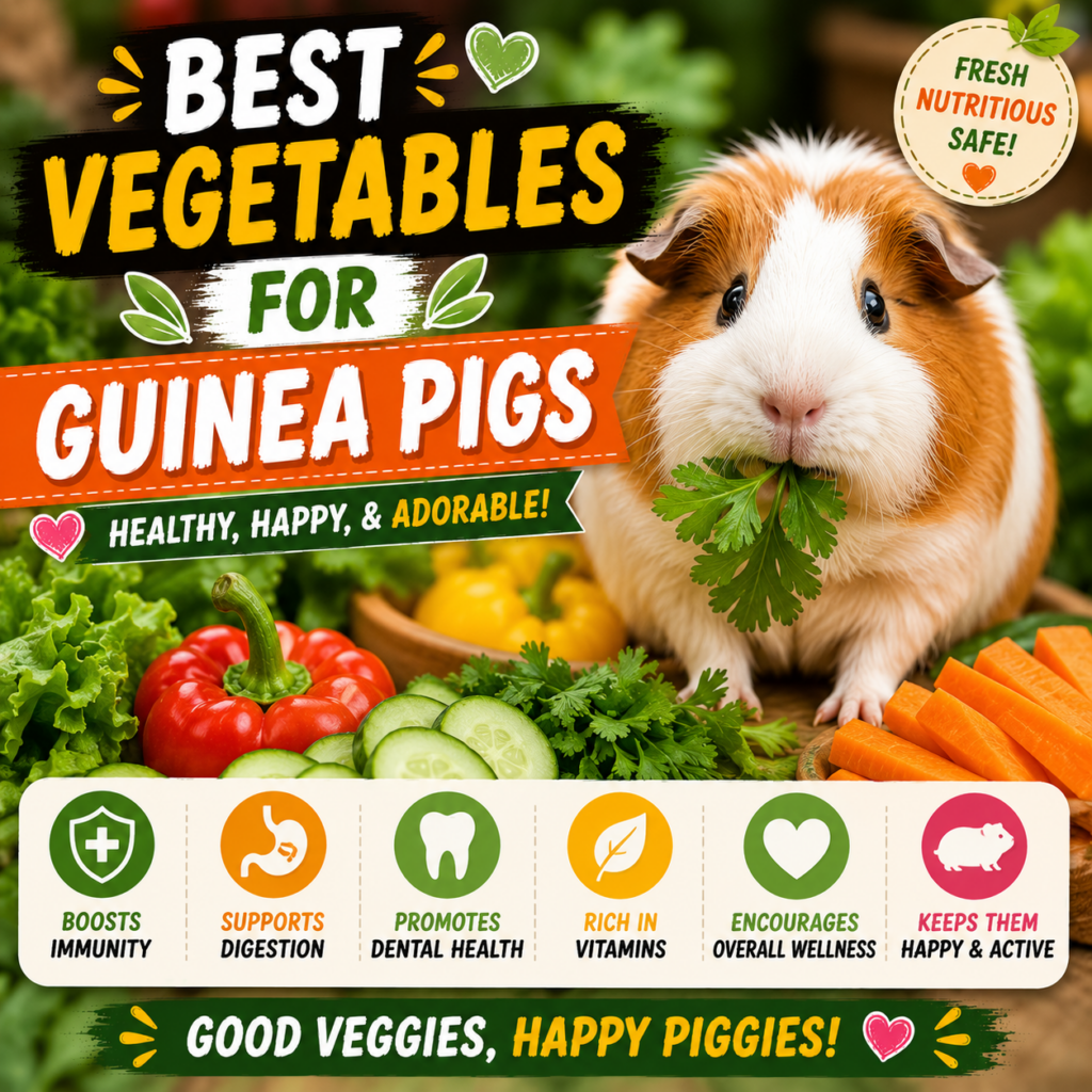 Best Vegetables for Guinea Pigs: The Ultimate Fresh Greens Guide