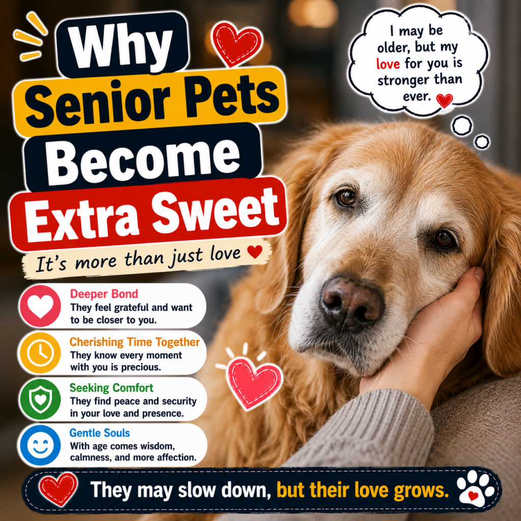 Why Senior Pets Become Extra Sweet: The Science of Aging Animal Affection