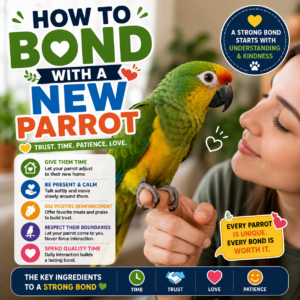 How to Bond with a New Parrot