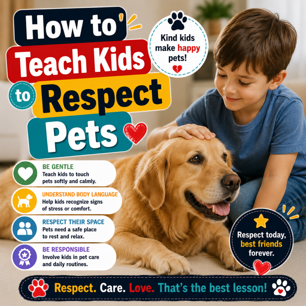 How to Teach Kids to Respect Pets: A Parent’s Guide to Fostering Lifelong Empathy