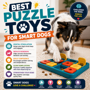 Best Puzzle Toys for Smart Dogs