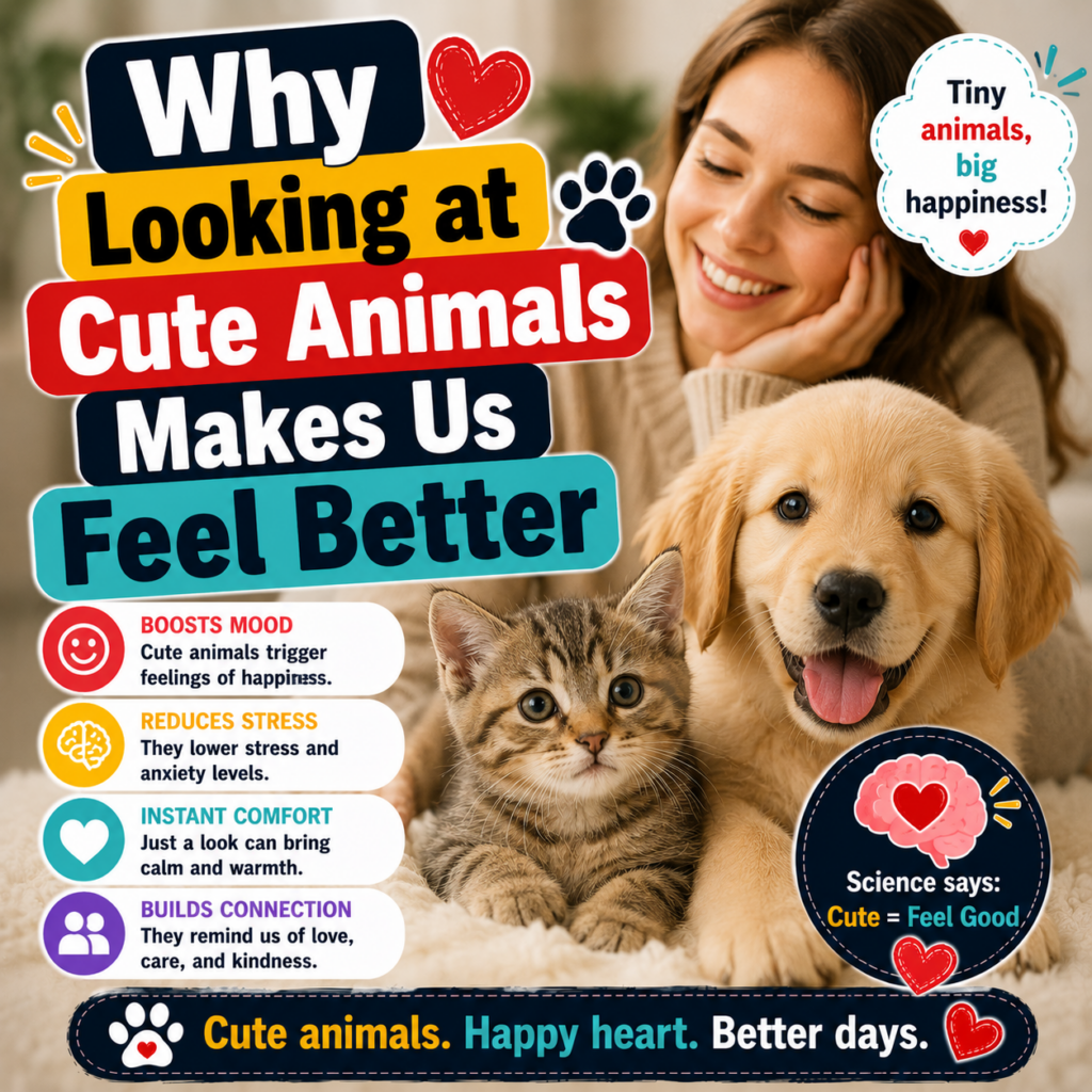 Why Looking at Cute Animals Makes Us Feel Better: The Science of Kawaii Culture