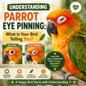 Understanding Parrot Eye Pinning: What Is Your Bird Telling You?