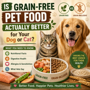 Is Grain-Free Pet Food Actually Better for Your Dog or Cat?