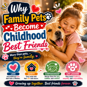 Why Family Pets Become Childhood Best Friends: The Science of Early Animal Bonds