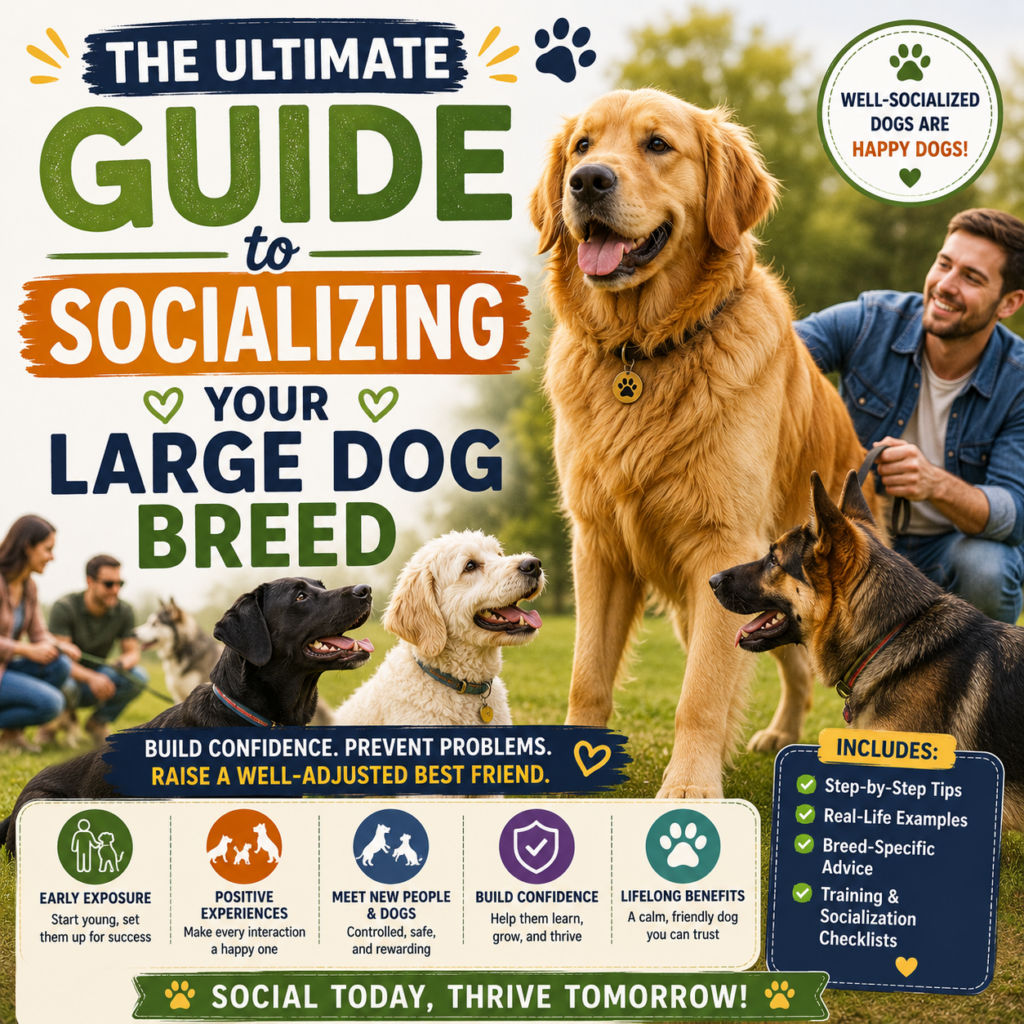 The Ultimate Guide to Socializing Your Large Dog Breed