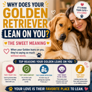 Why Does Your Golden Retriever Lean on You? (The Sweet Meaning)